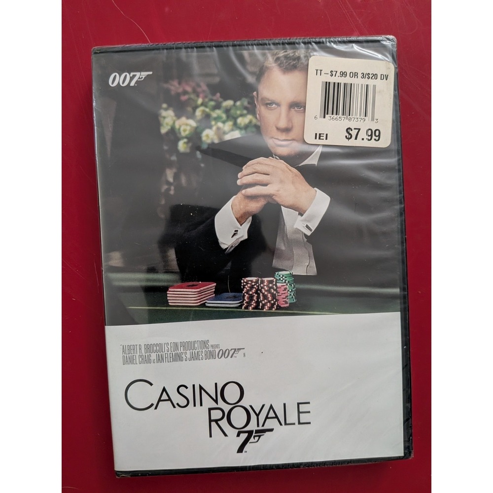 Casino Royale (2006) (DVD)‎ James Bond Daniel Craig New Sealed